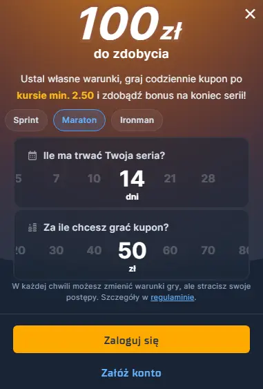 Oferta bonusowa dostępna w STS PL