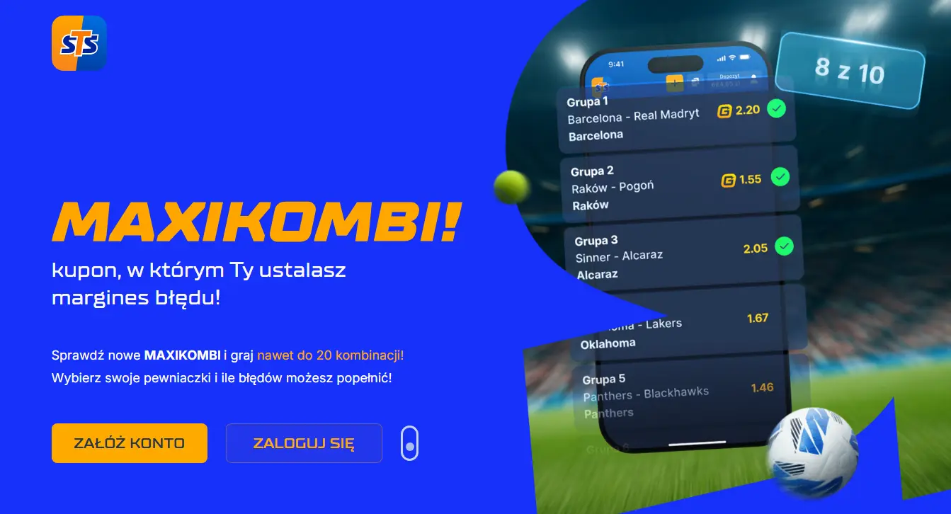 Bonus bez depozytu STS PL