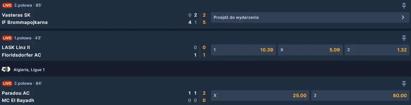 Kasyno na żywo w STS PL